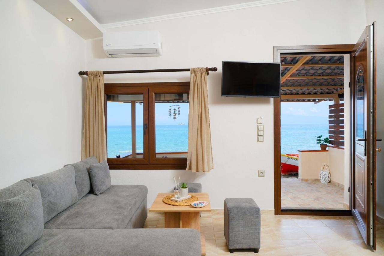 To Kyma - Seafront House Βίλα Σκάλα Καλλιράχης Εξωτερικό φωτογραφία
