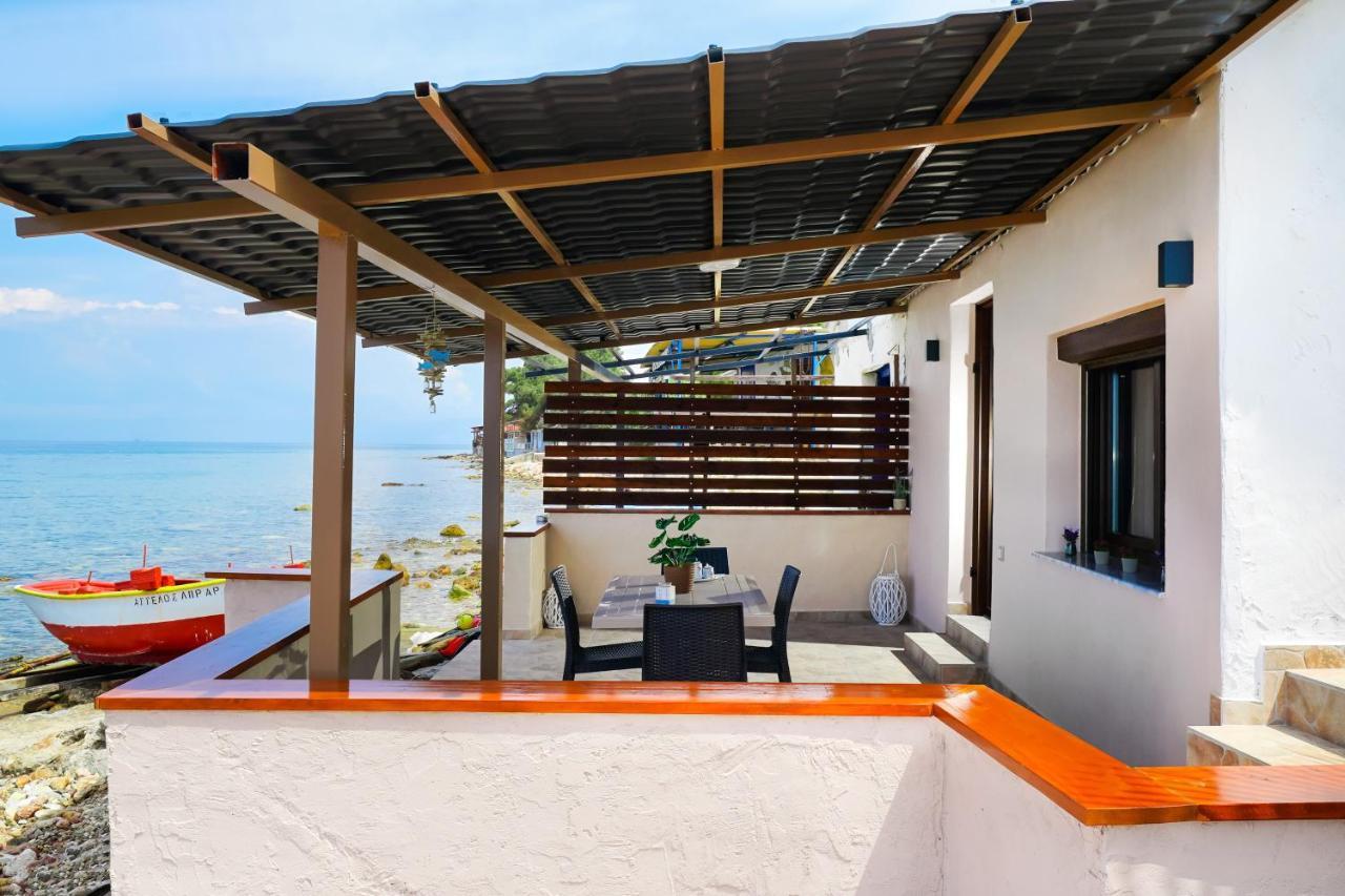 To Kyma - Seafront House Βίλα Σκάλα Καλλιράχης Εξωτερικό φωτογραφία